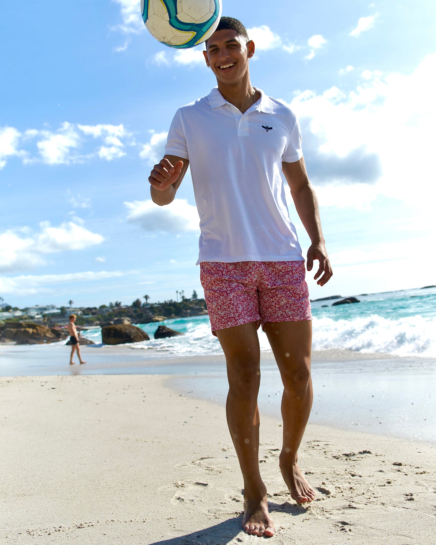 Vineyard Pink Swim Shorts