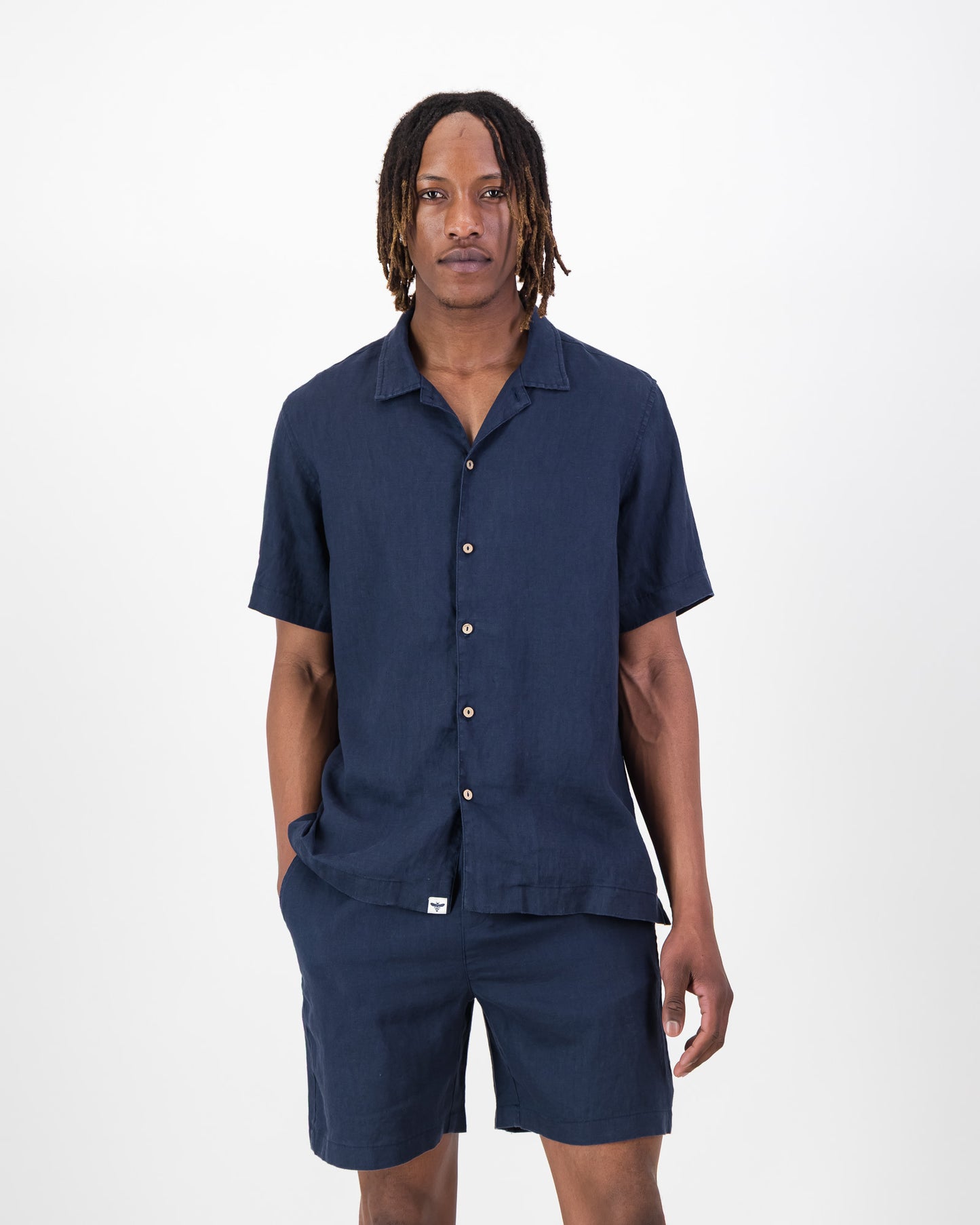 Men’s Linen Bowler Shirt