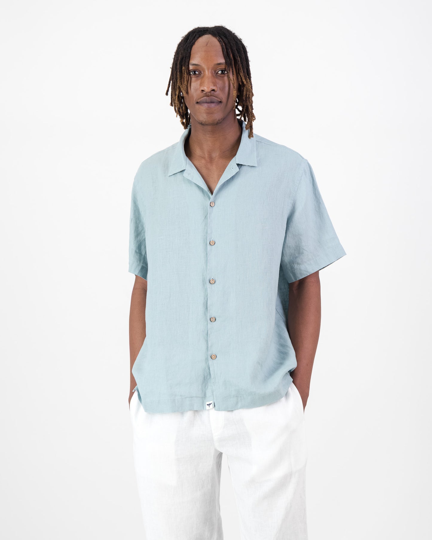 Men’s Linen Bowler Shirt