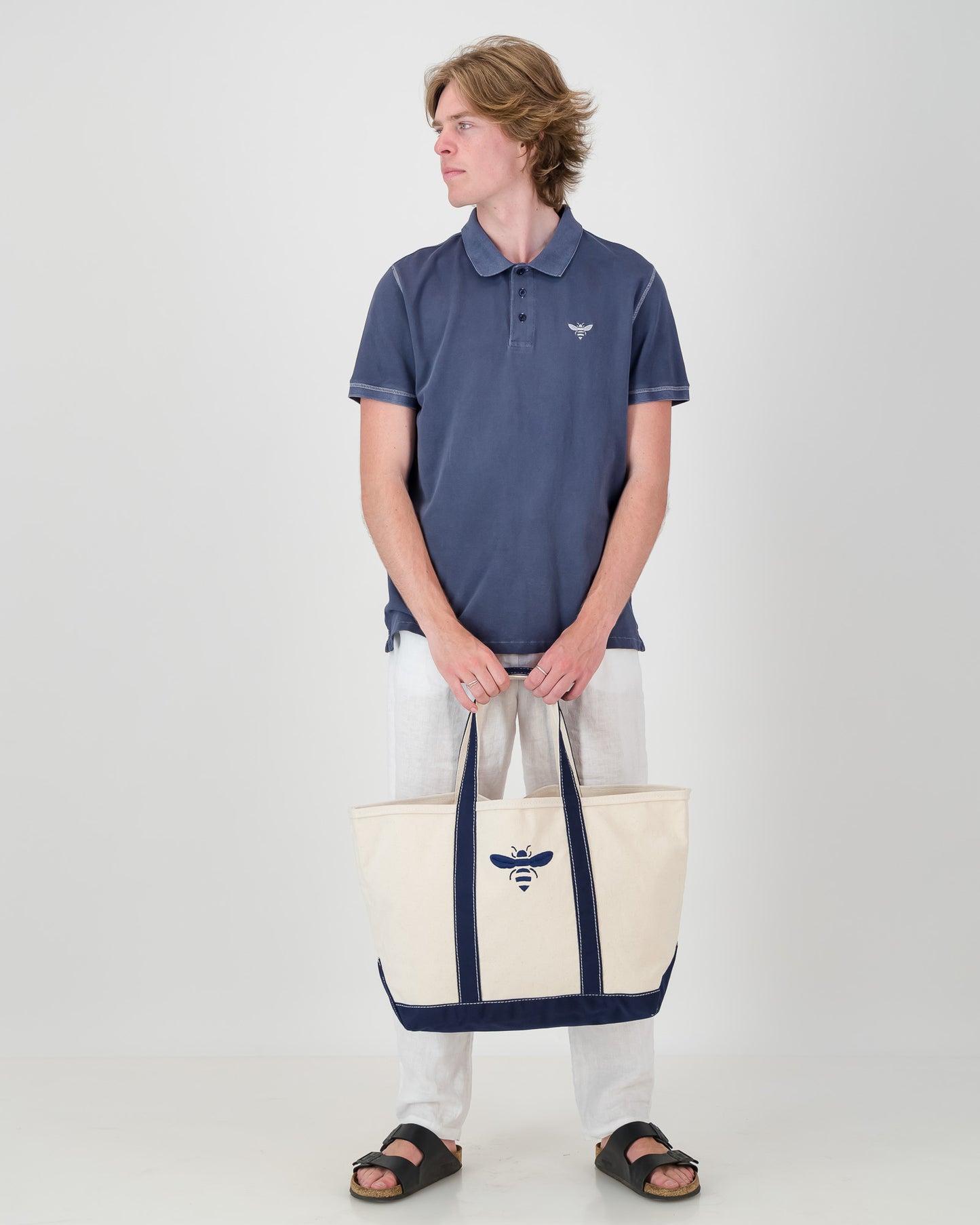 Icon Bee Canvas Basket