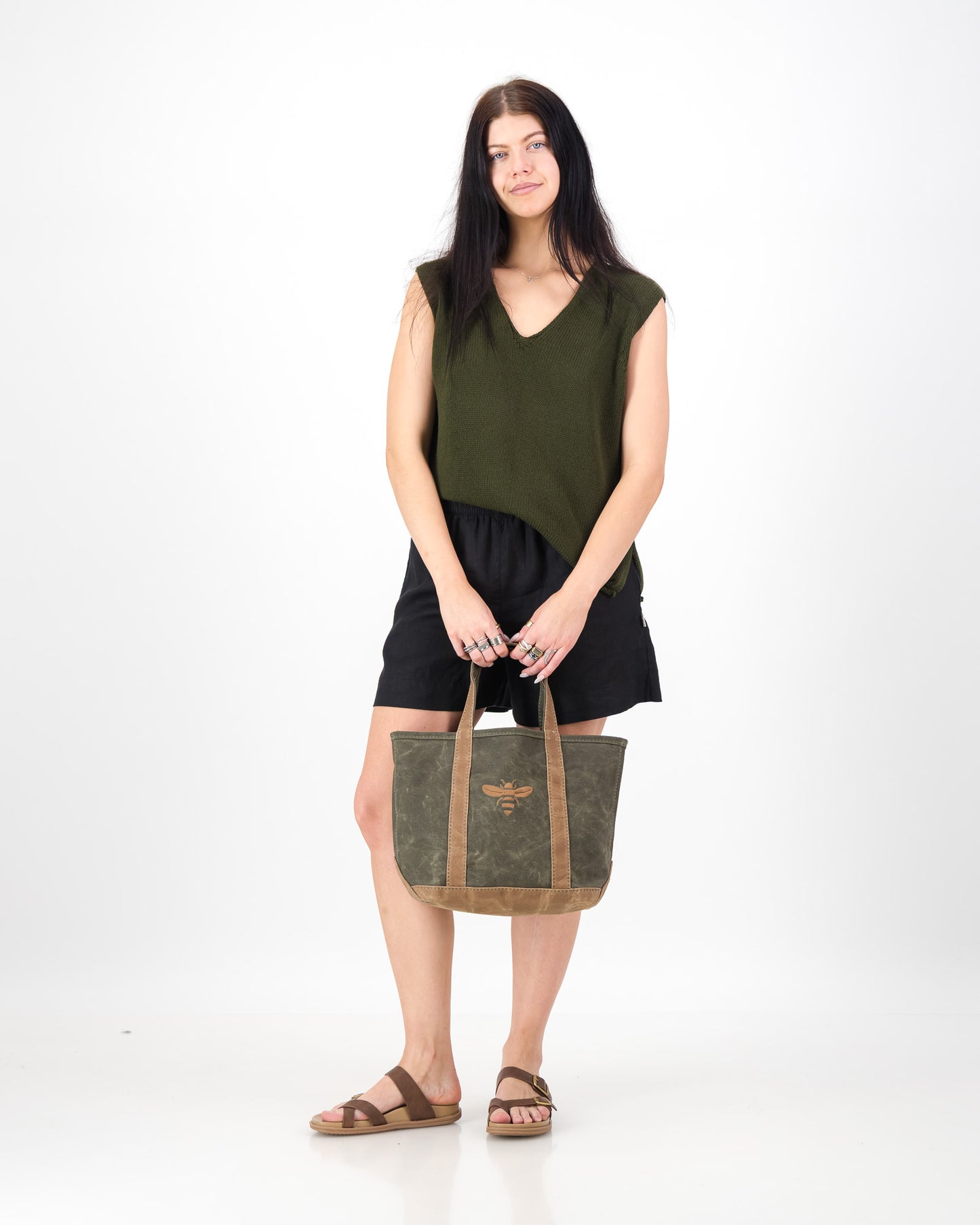 Wax Canvas Basket