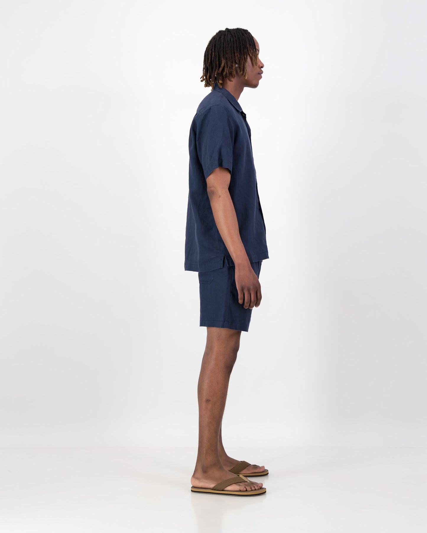 Men’s Linen Bowler Shirt