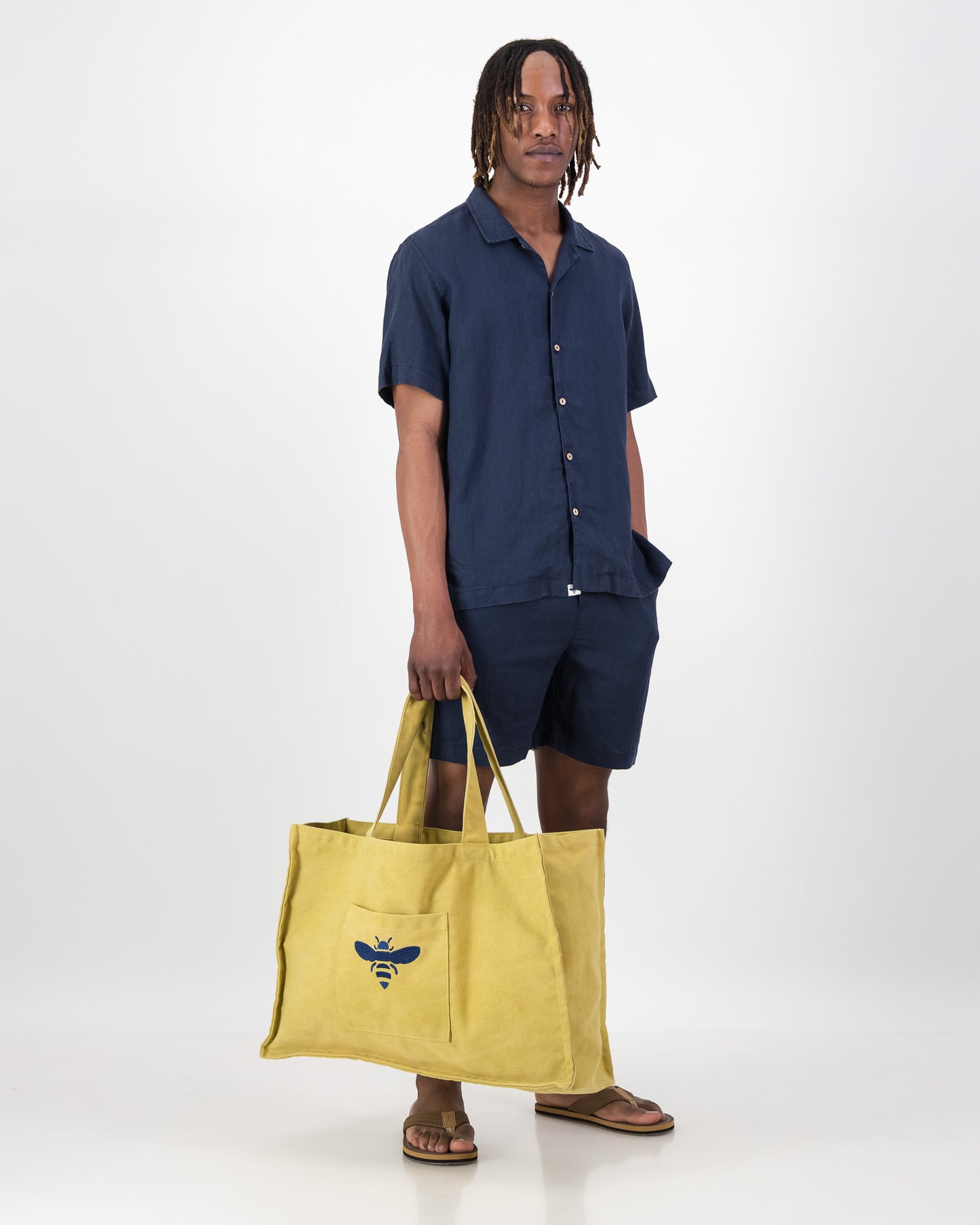 Canvas Bee Beach Bag