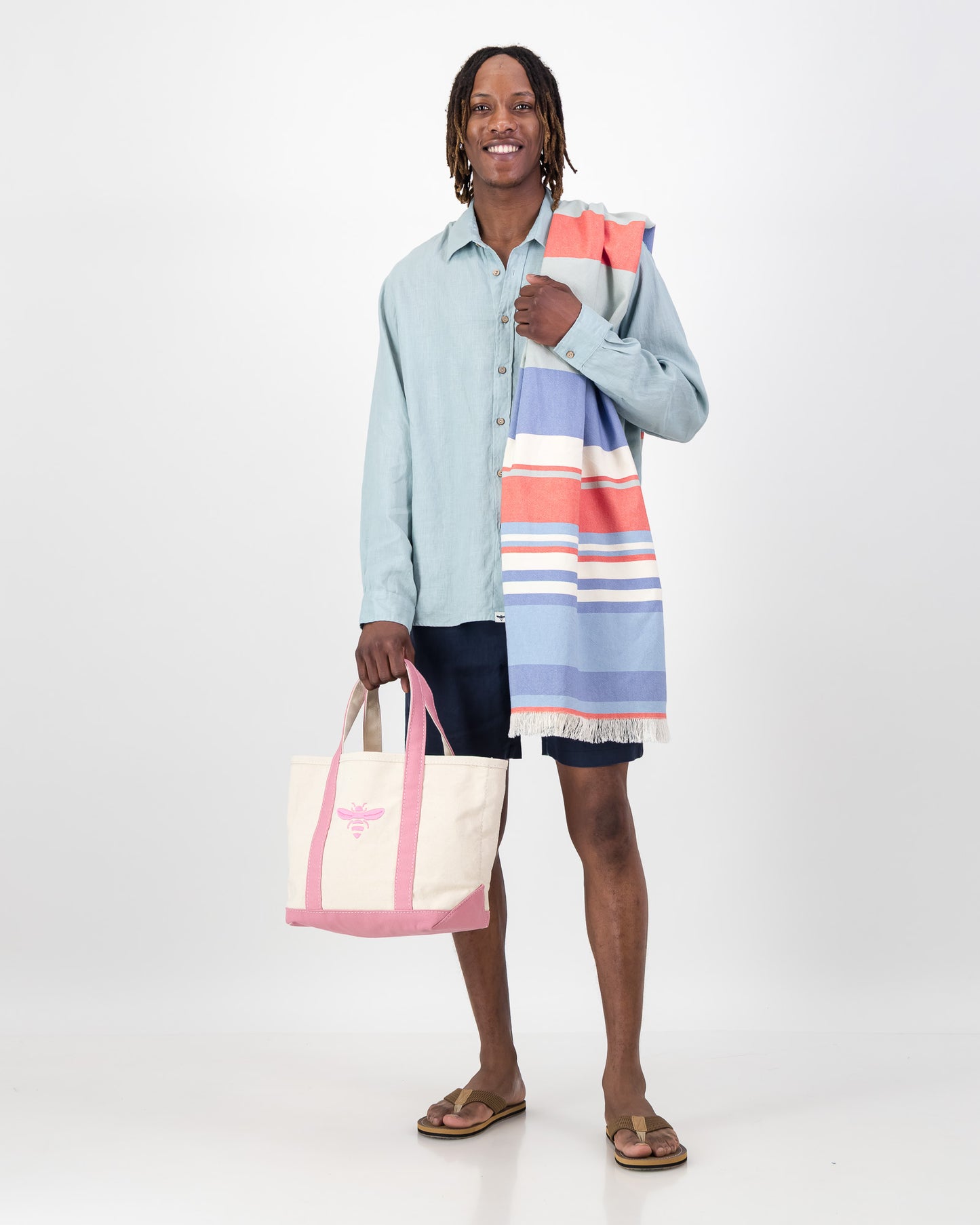 Icon Bee Canvas Basket
