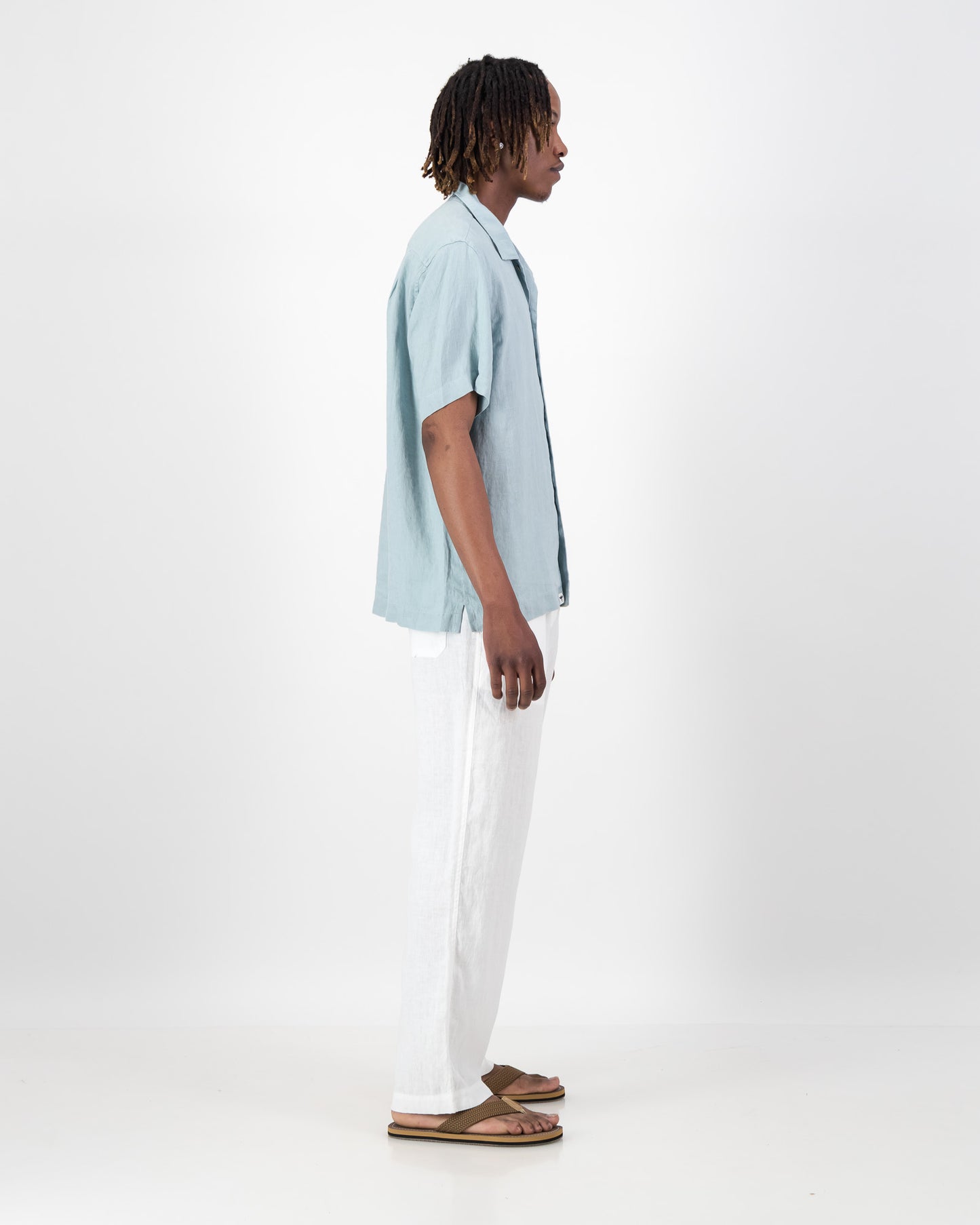 Men’s Linen Bowler Shirt