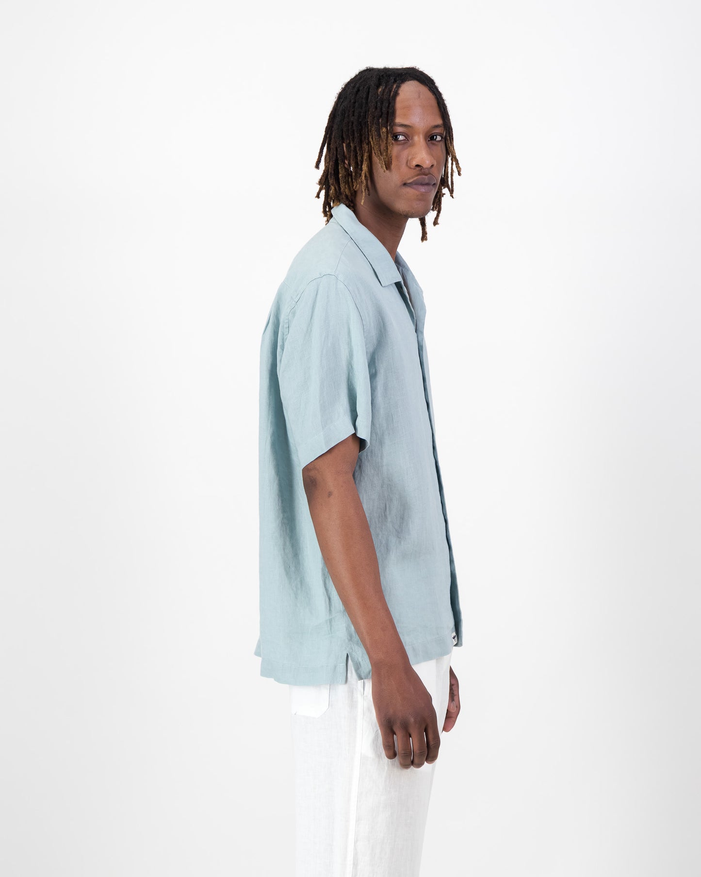Men’s Linen Bowler Shirt