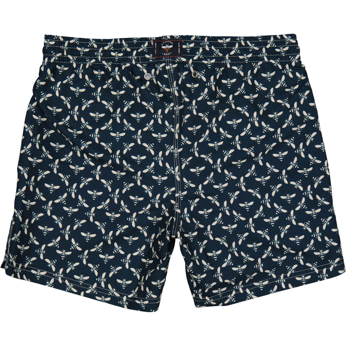 Icon Bee Navy Swim Shorts – Chasing Bees SA