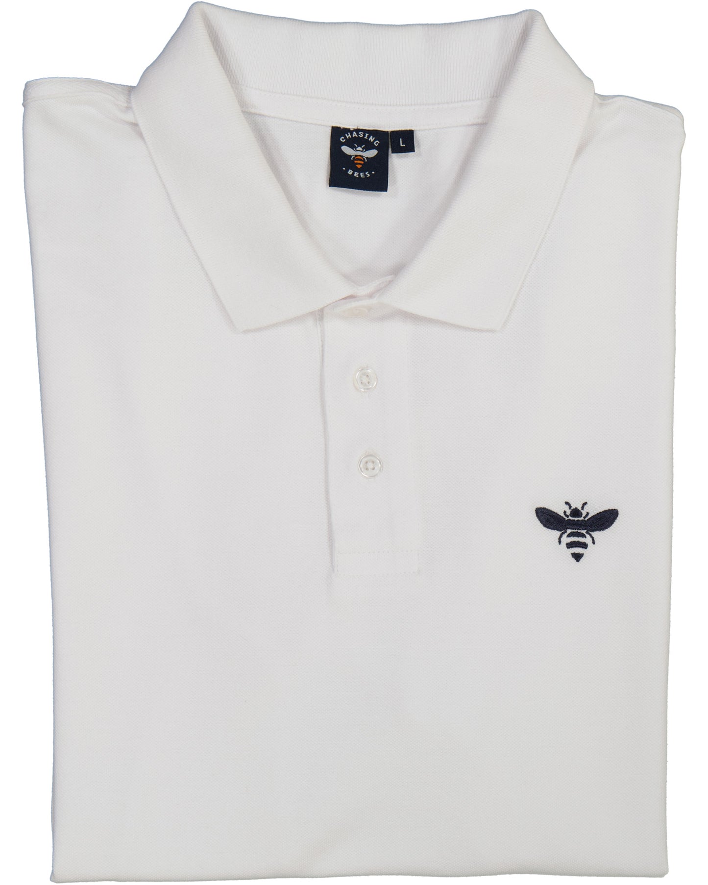 Pigment dye polo shirt