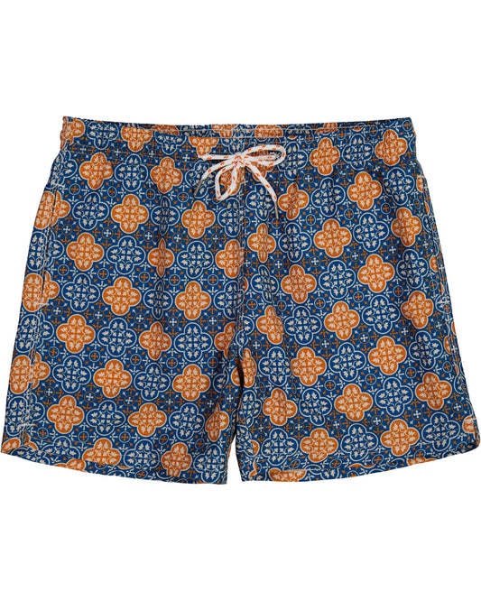 Orange Fez Swim Shorts