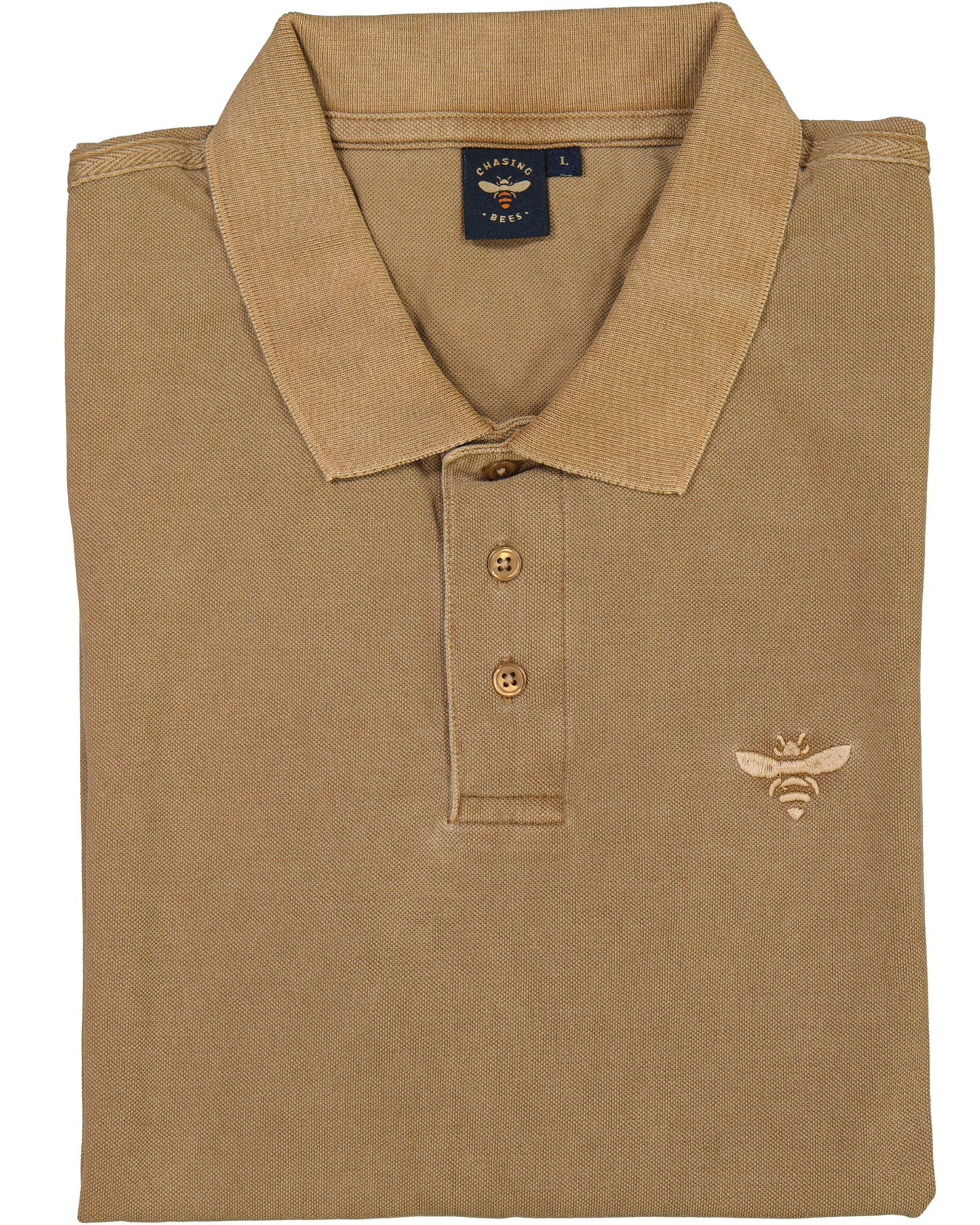 Pigment Dye Polo Shirt