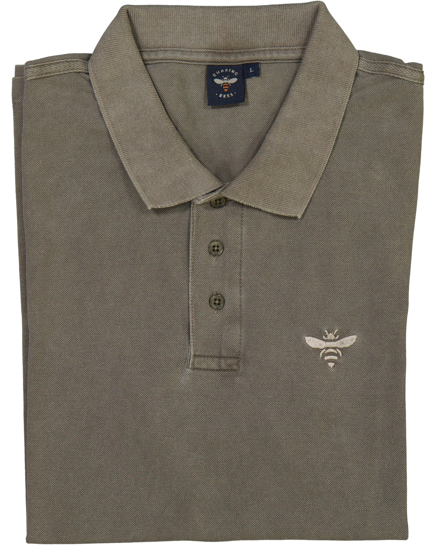 Pigment Dye Polo Shirt