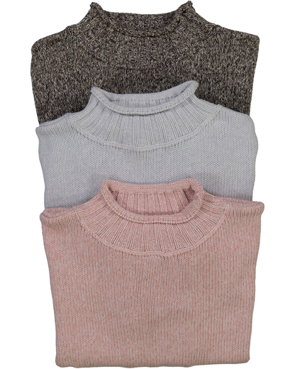 Rib Neck Sweater