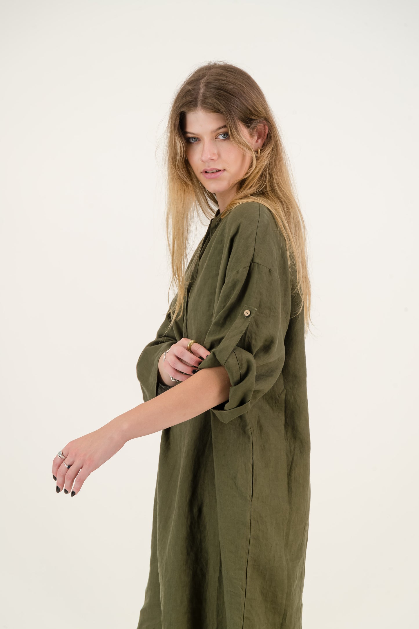 Linen Afrika Kaftan