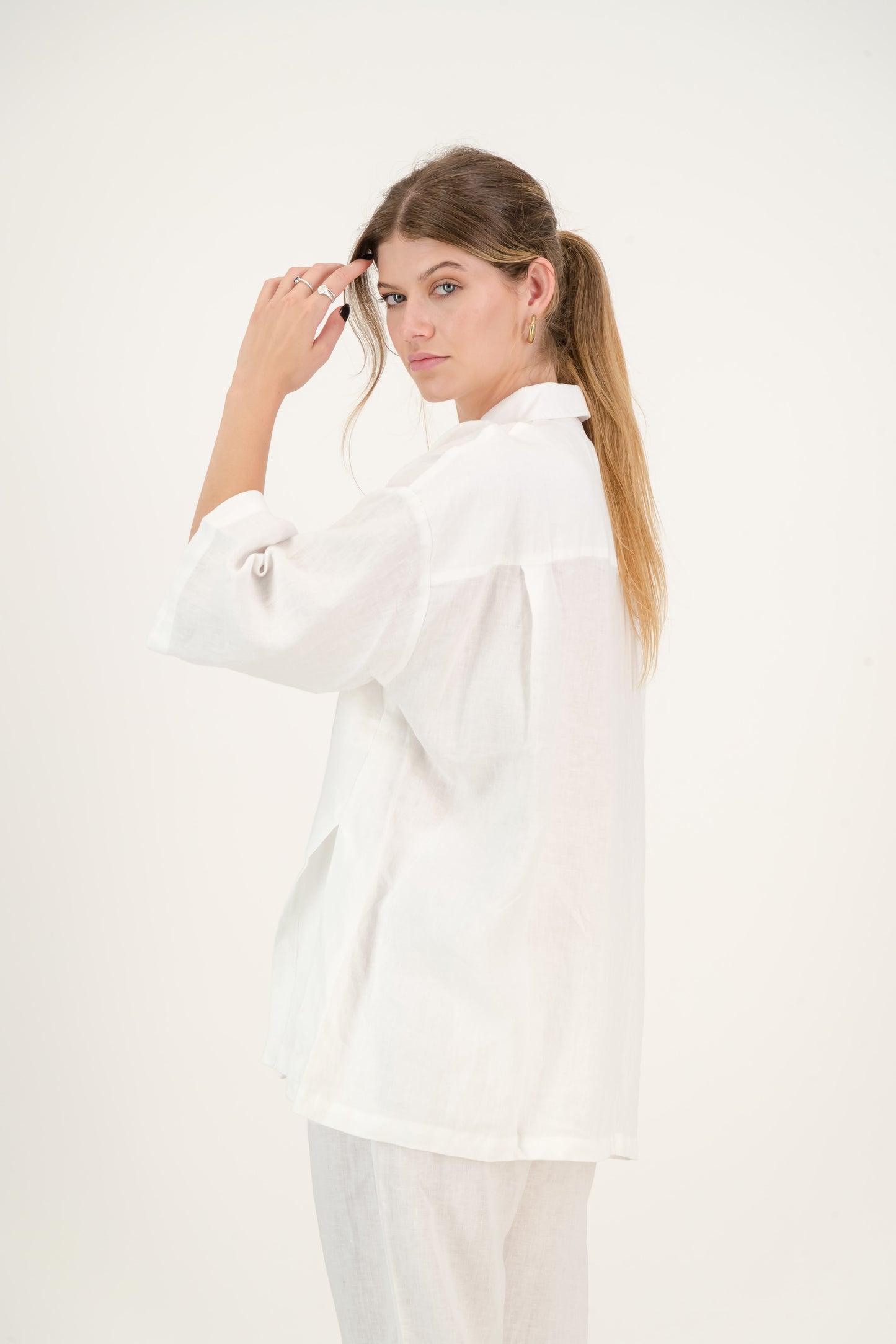 Unisex Linen Box Shirt