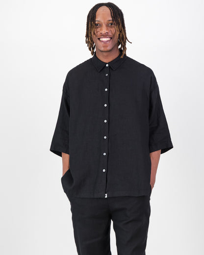 Unisex Linen Box Shirt