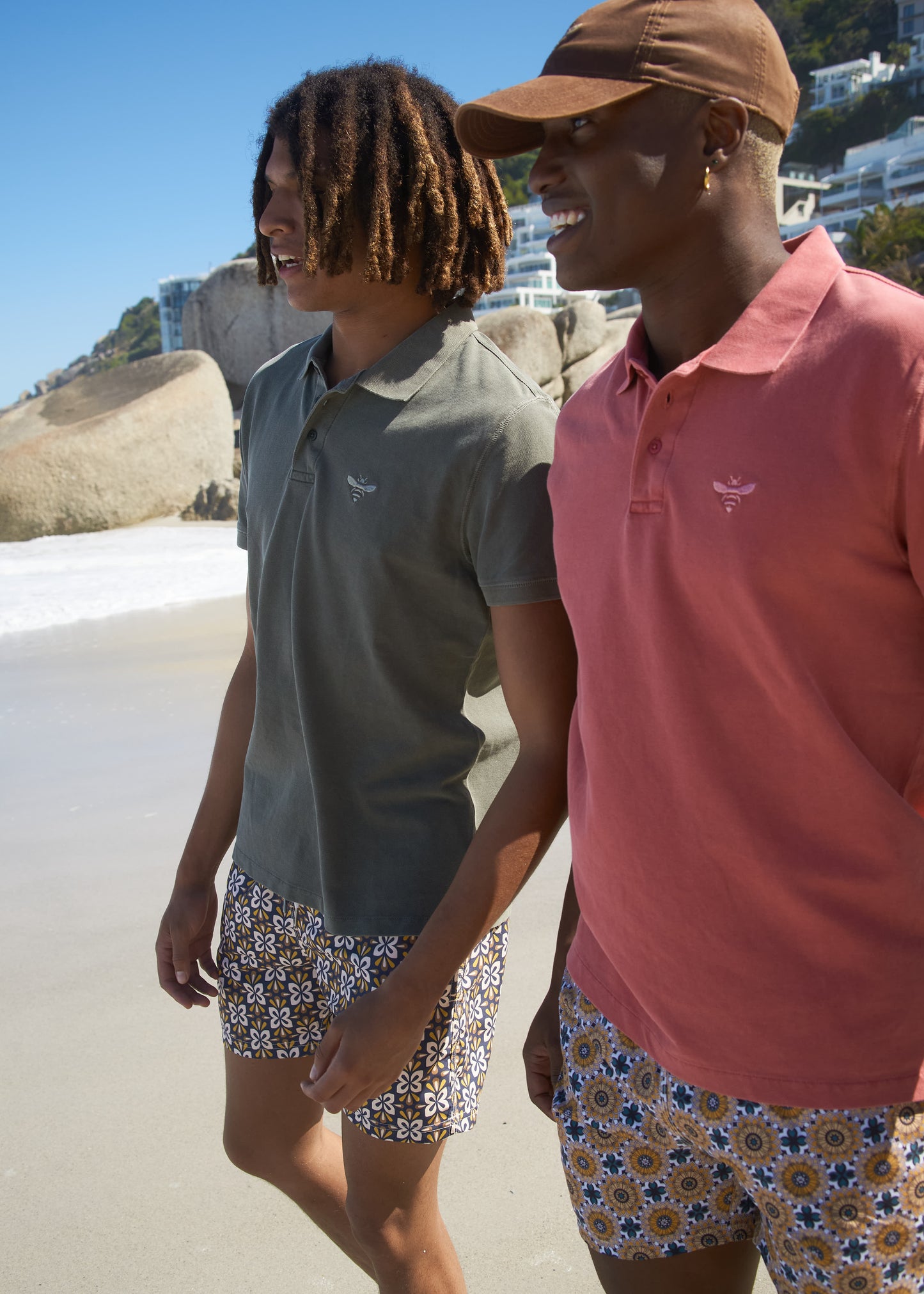 Pigment Dye Polo Shirt