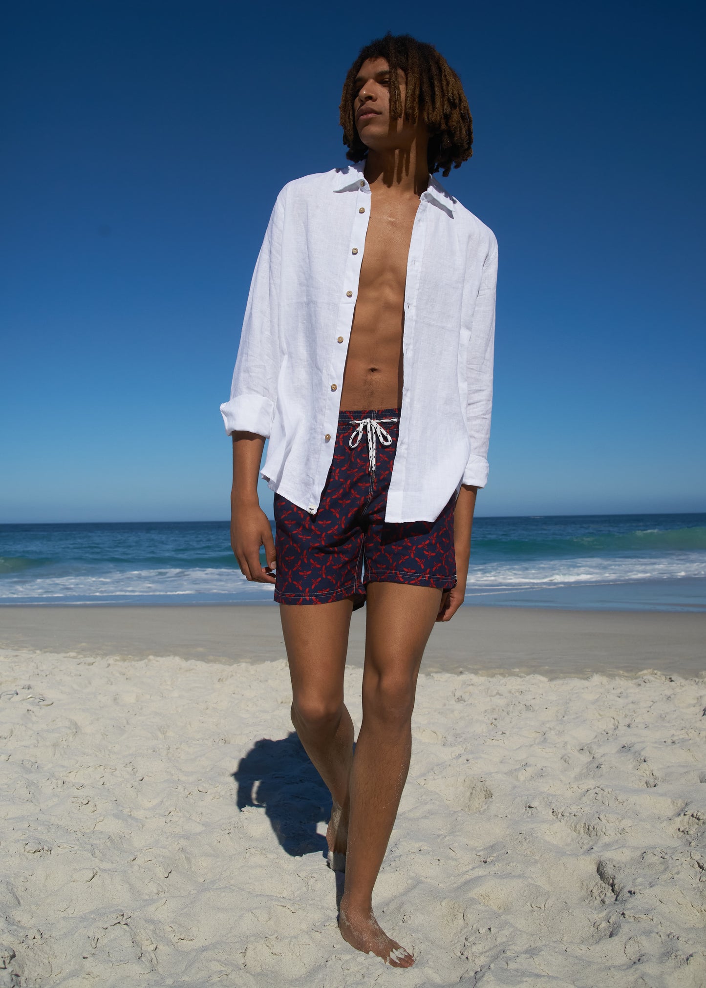 Icon Bee Red Swim Short