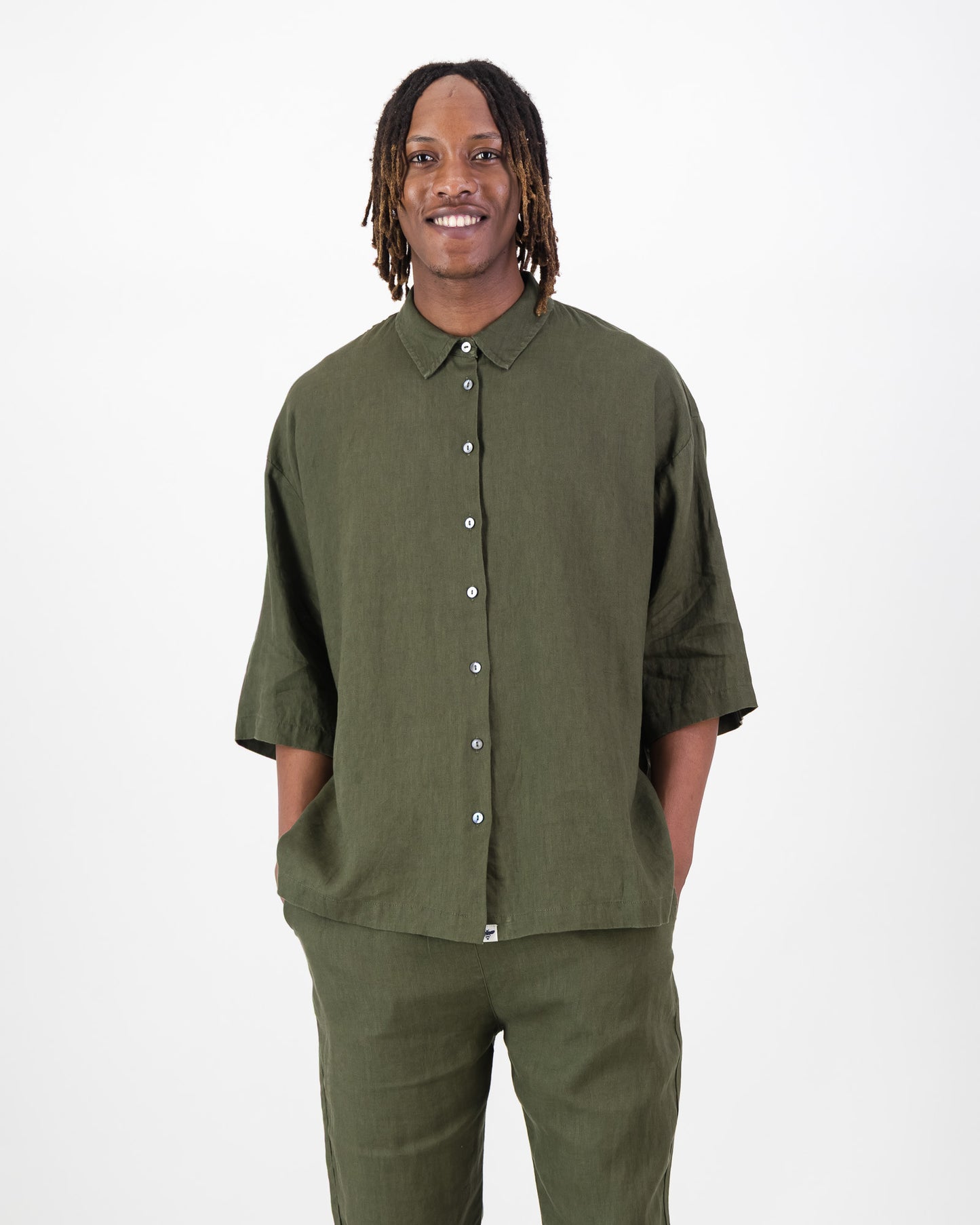 Unisex Linen Box Shirt
