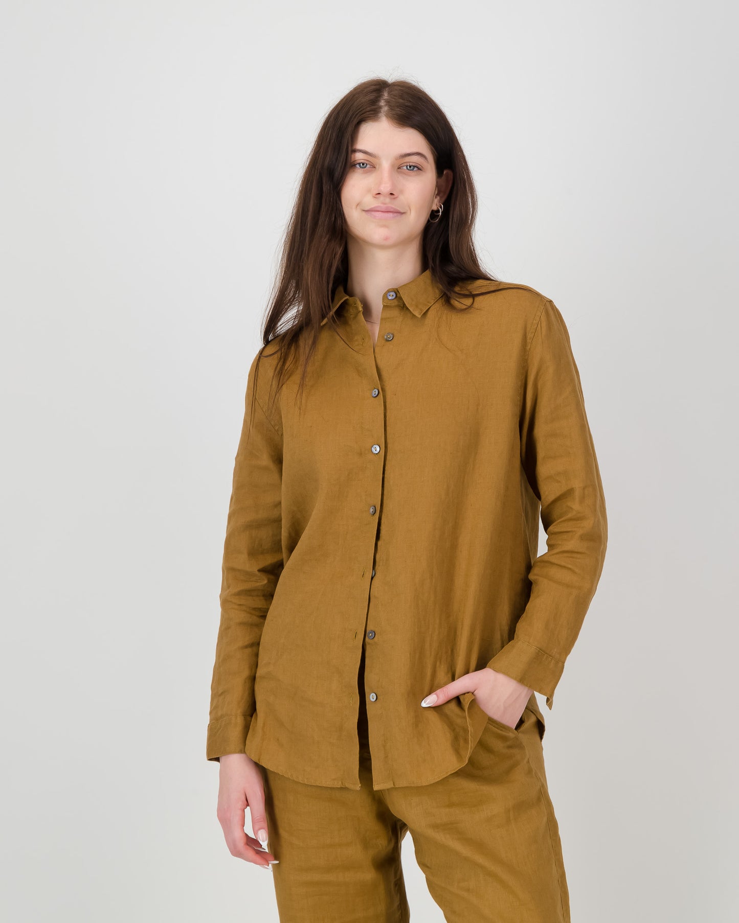 Womens Linen Shirt