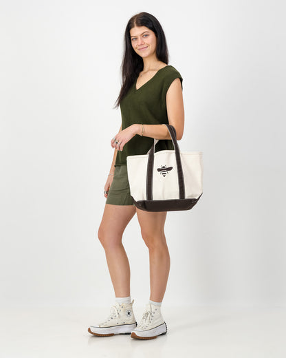 Icon Bee Canvas Basket