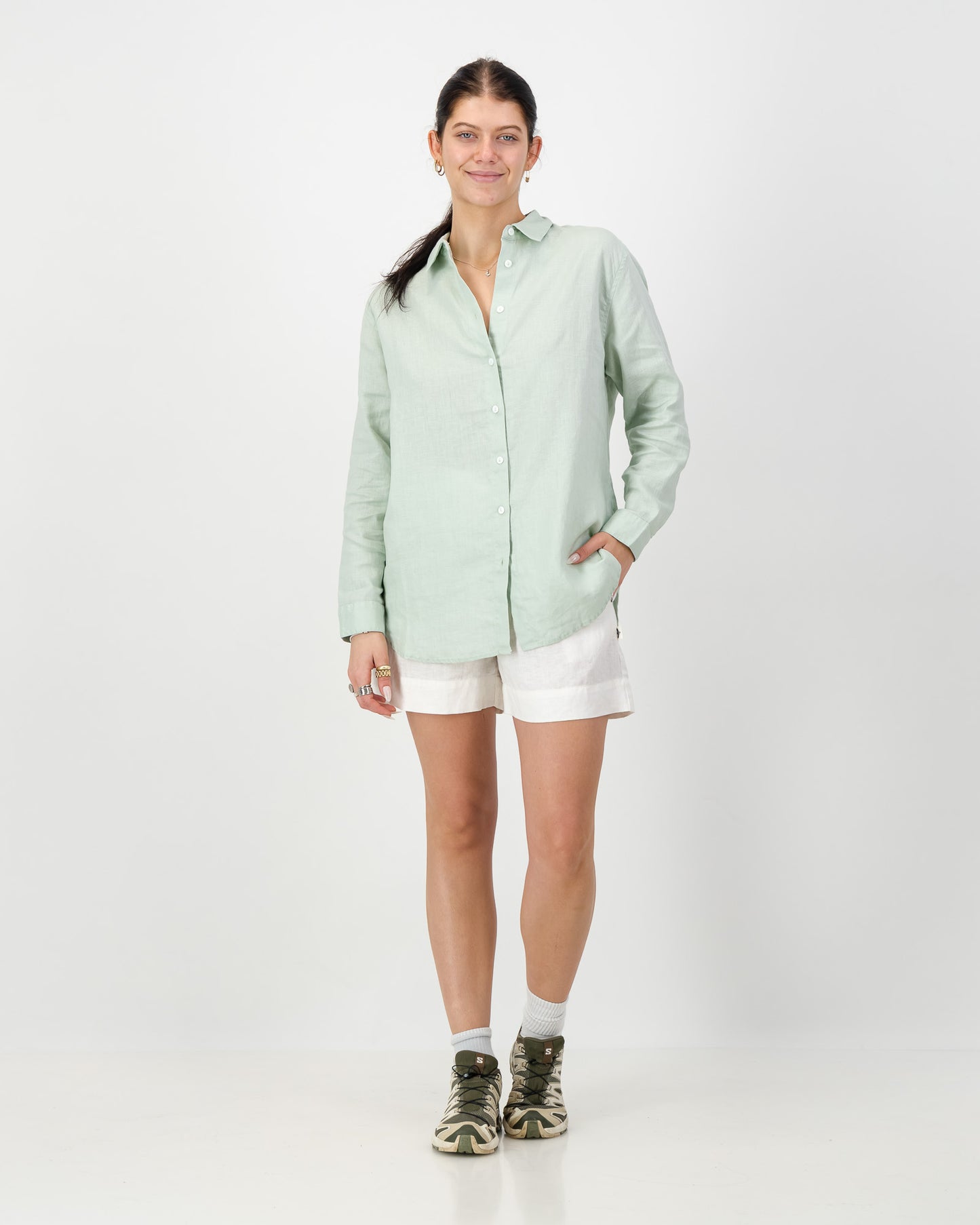 Womens Linen Shirt