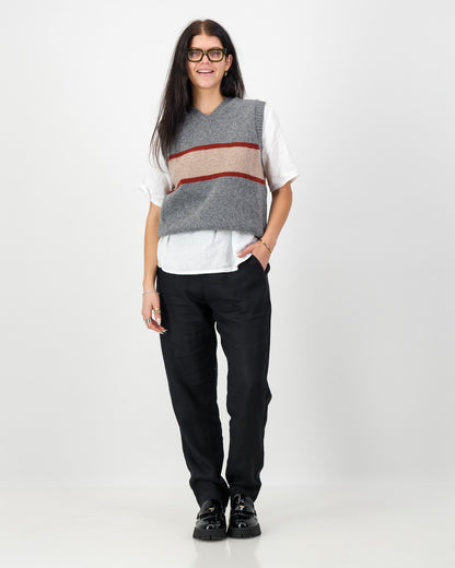 Uni Linen Drawstring Pant
