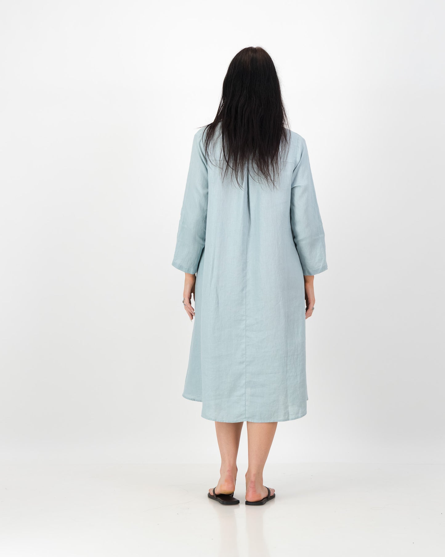 Women’s Classic Linen Shirt Dress