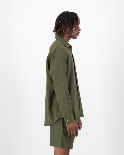 Mens Linen Shirt