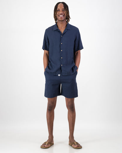 Men’s Linen Bowler Shirt
