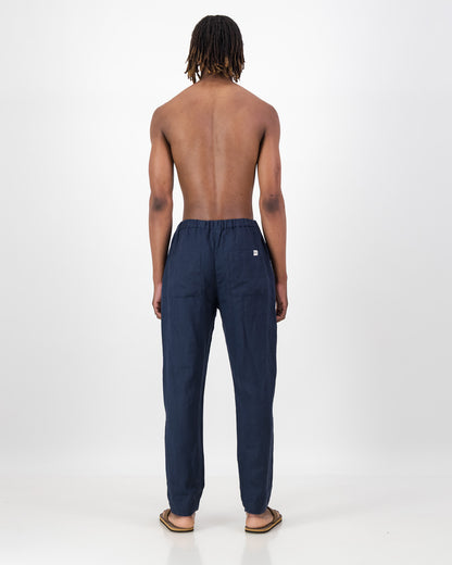 Uni Linen Drawstring Pant