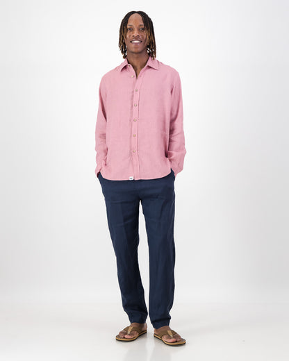 Uni Linen Drawstring Pant