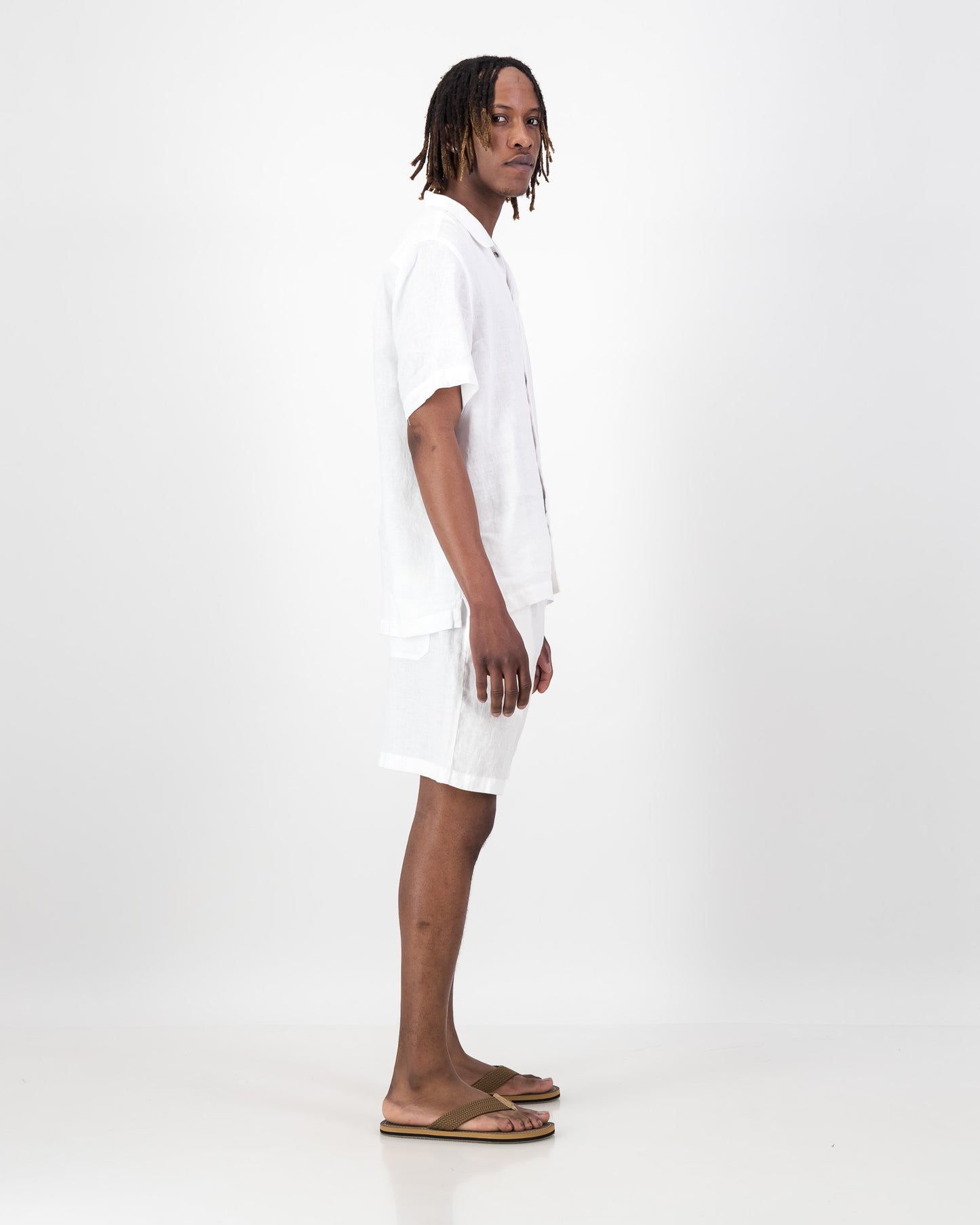 Men’s Linen Bowler Shirt