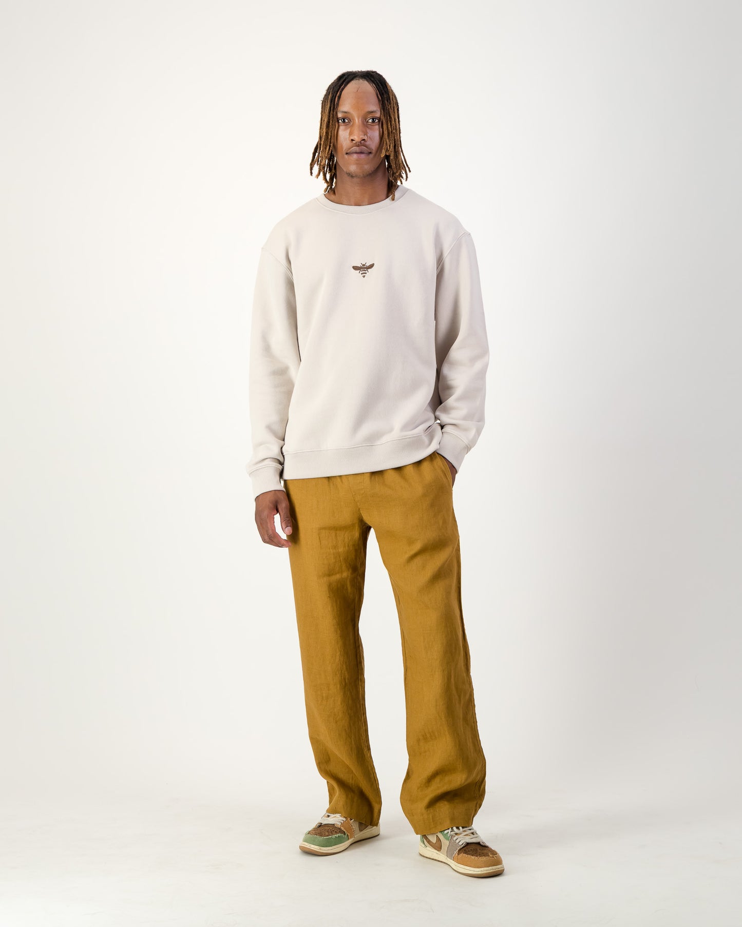 Unisex Fleece Icon Bee Crew