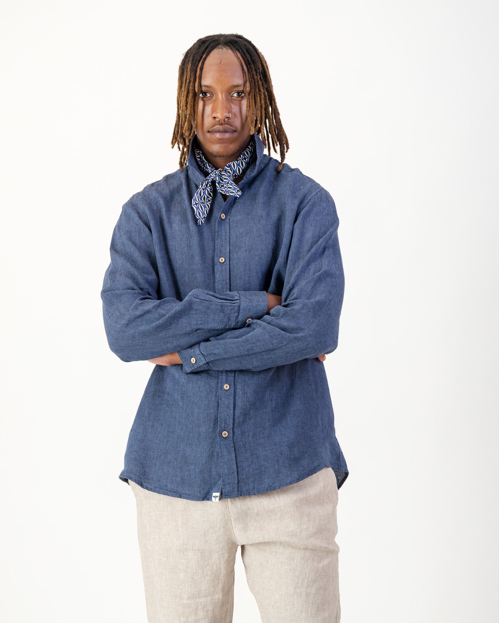 トップス Butcher Products linen shirts 15 Mens Linen Shirt – Chasing Bees SA