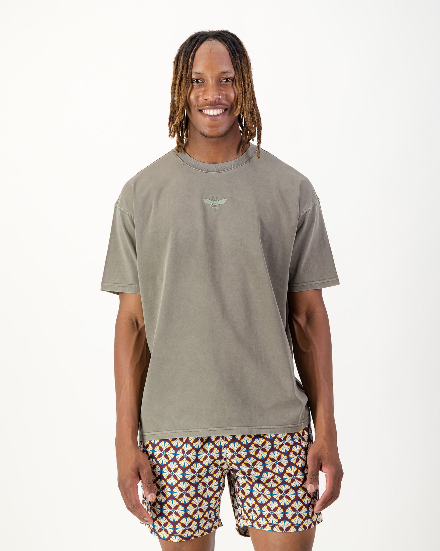 Embroidered Boxy T-Shirt
