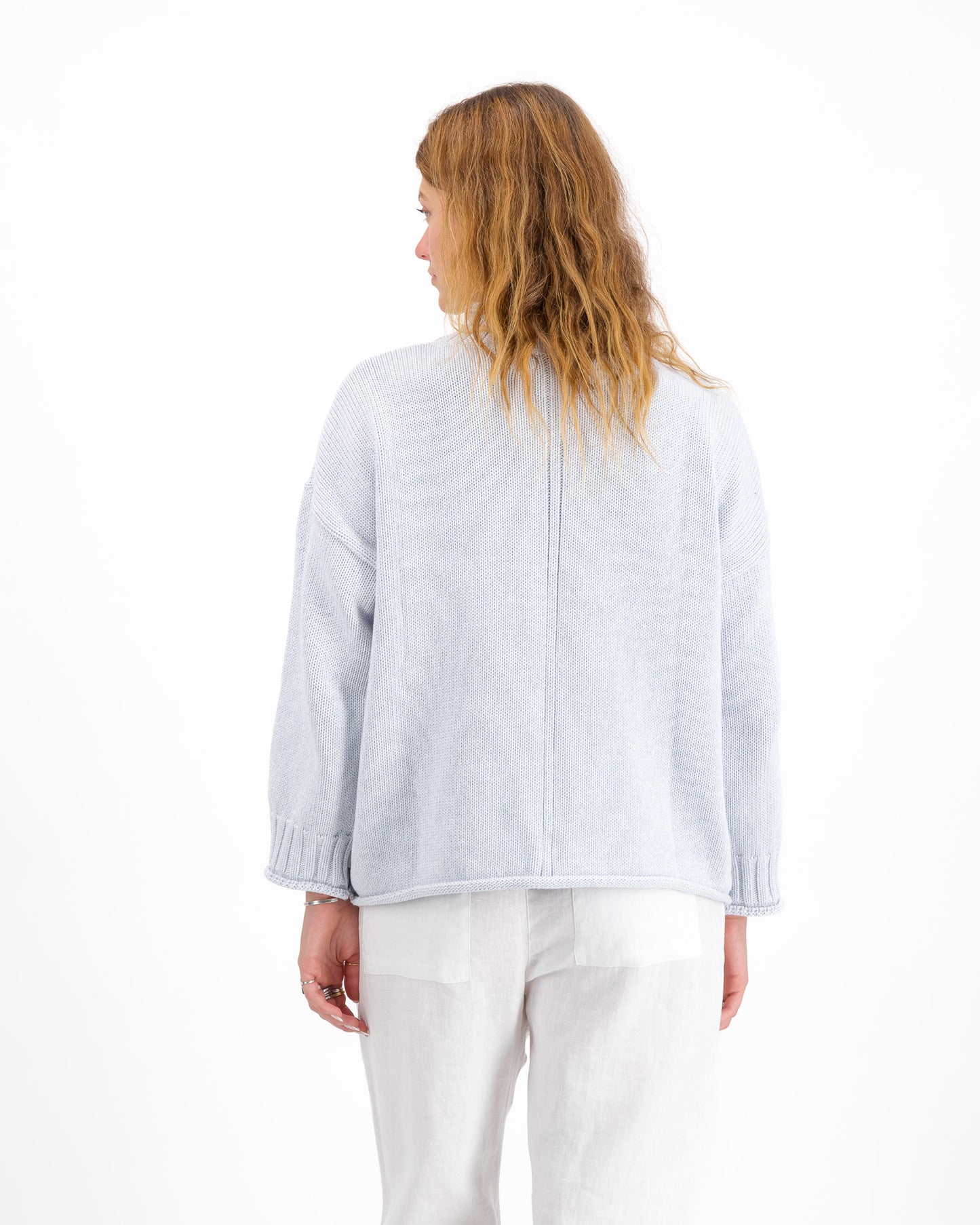 Rib Neck Sweater