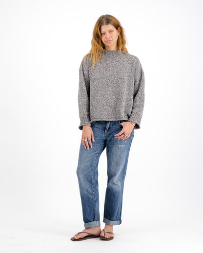 Rib Neck Sweater