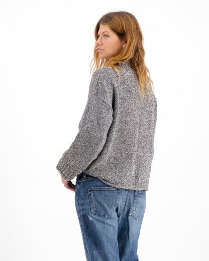 Rib Neck Sweater