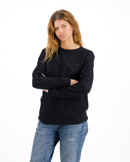 Embroidered Long Sleeve Bee Tee
