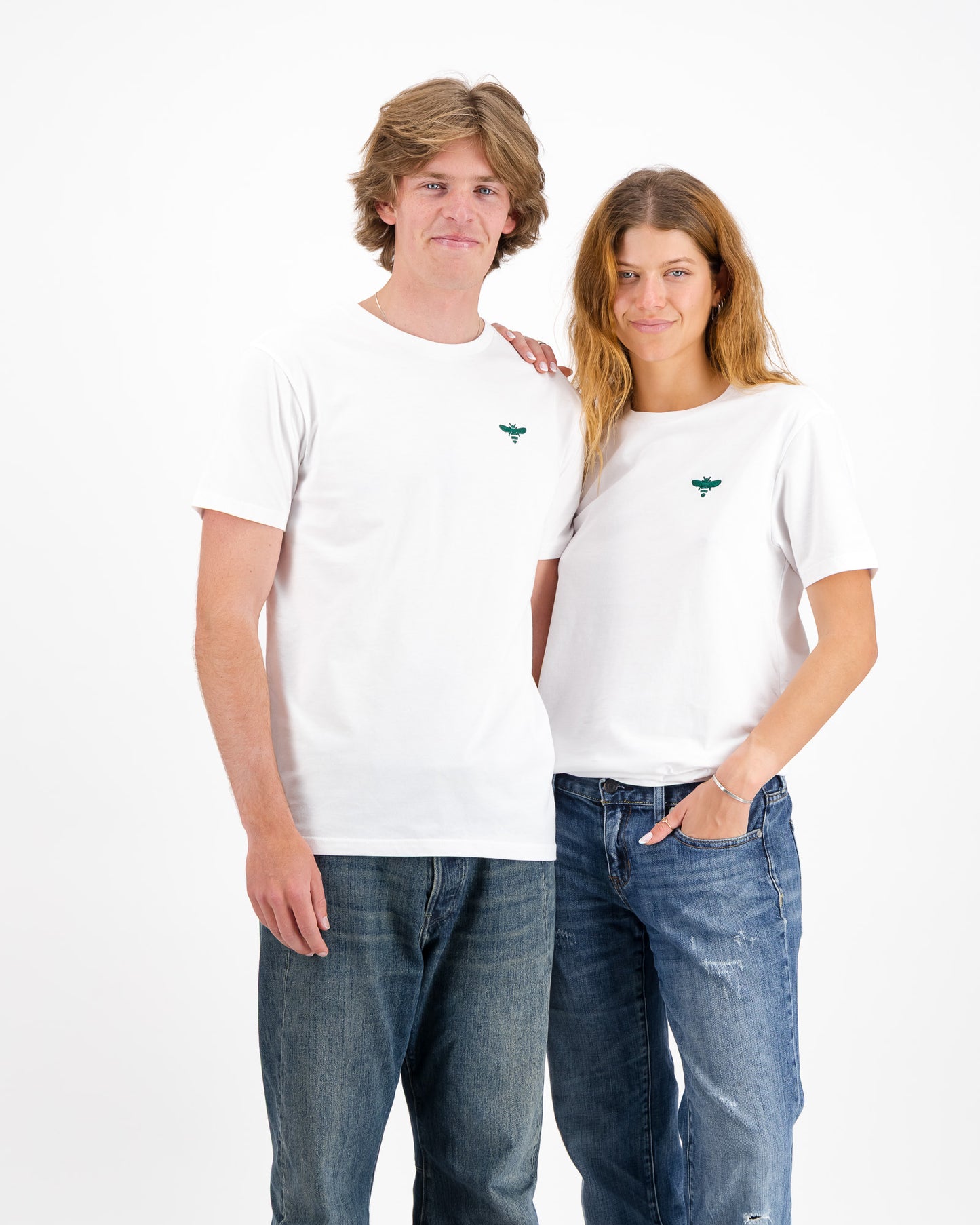 Embroidered Bee Tee