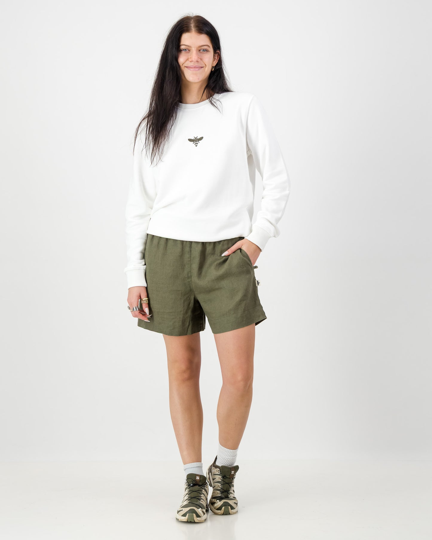 Unisex Fleece Icon Bee Crew