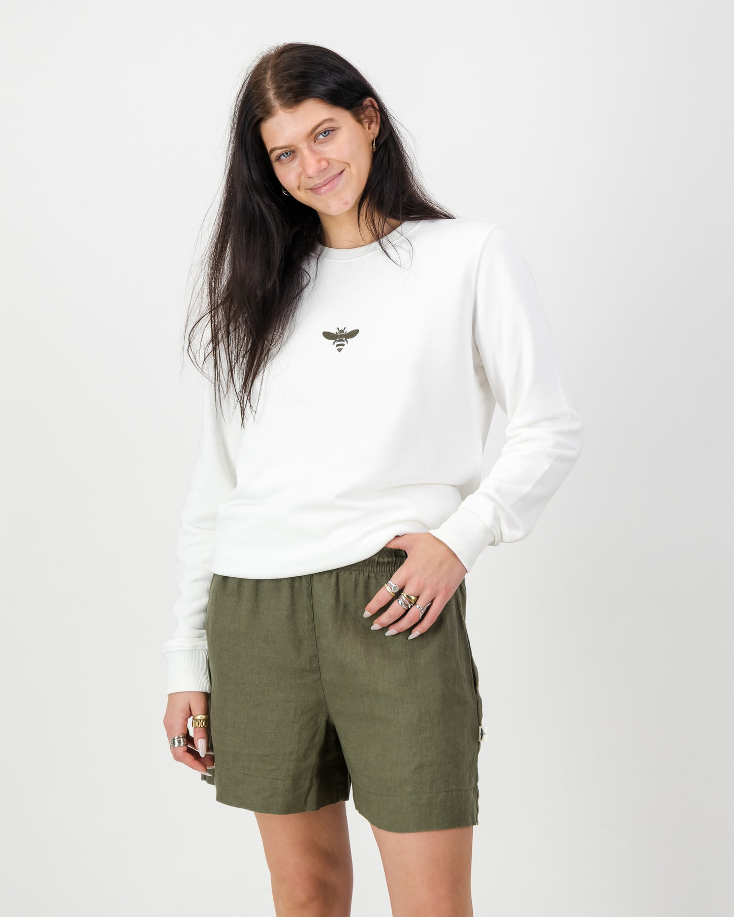 Unisex Fleece Icon Bee Crew