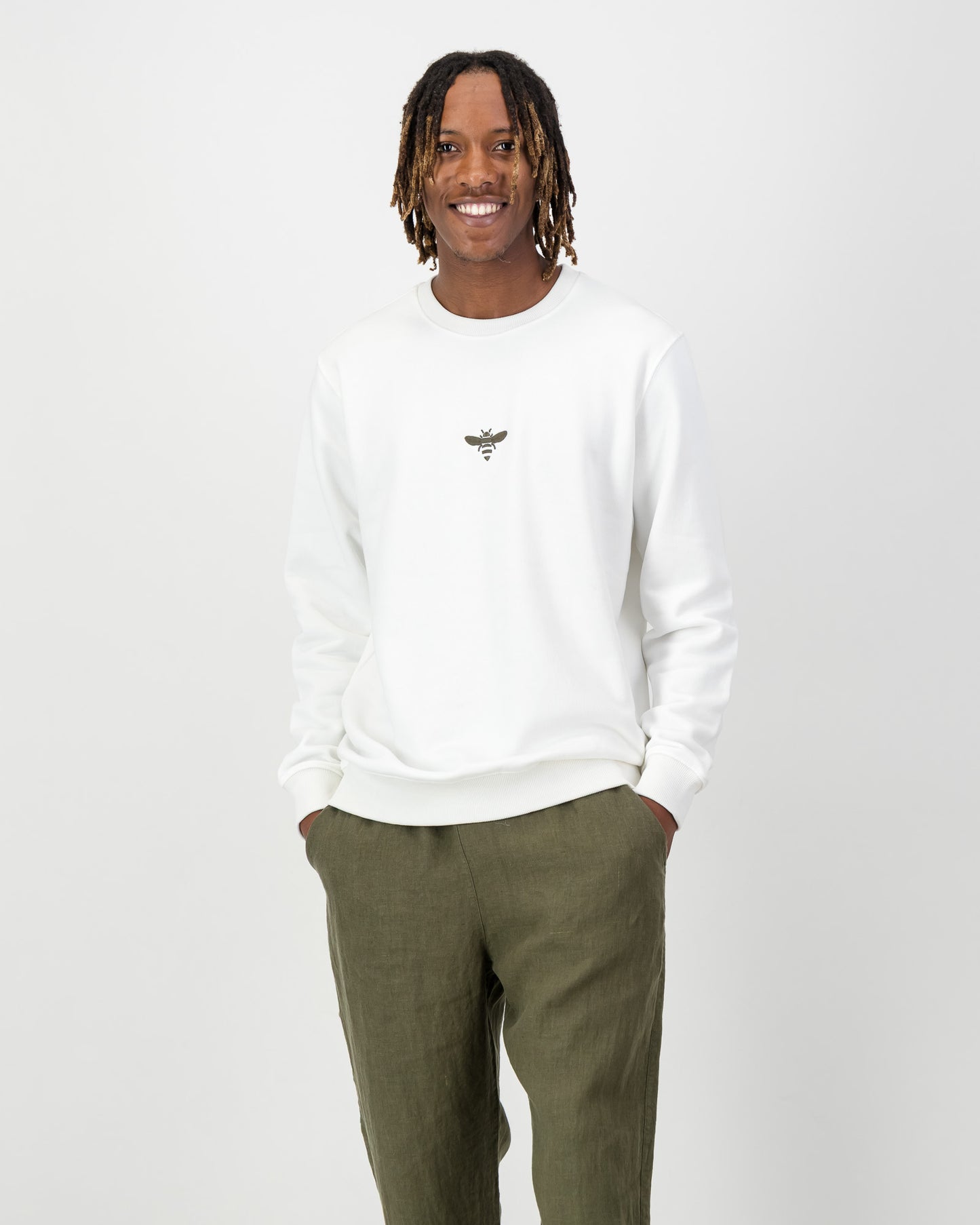 Unisex Fleece Icon Bee Crew